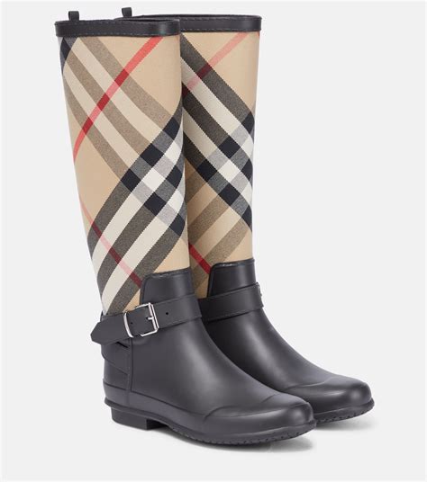 burberry cleather boots rubber sole|Burberry rain boots outlet.